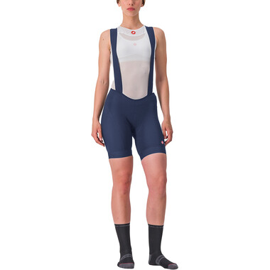 Culotte corto con tirantes CASTELLI ENDURANCE Mujer Azul 2023 0